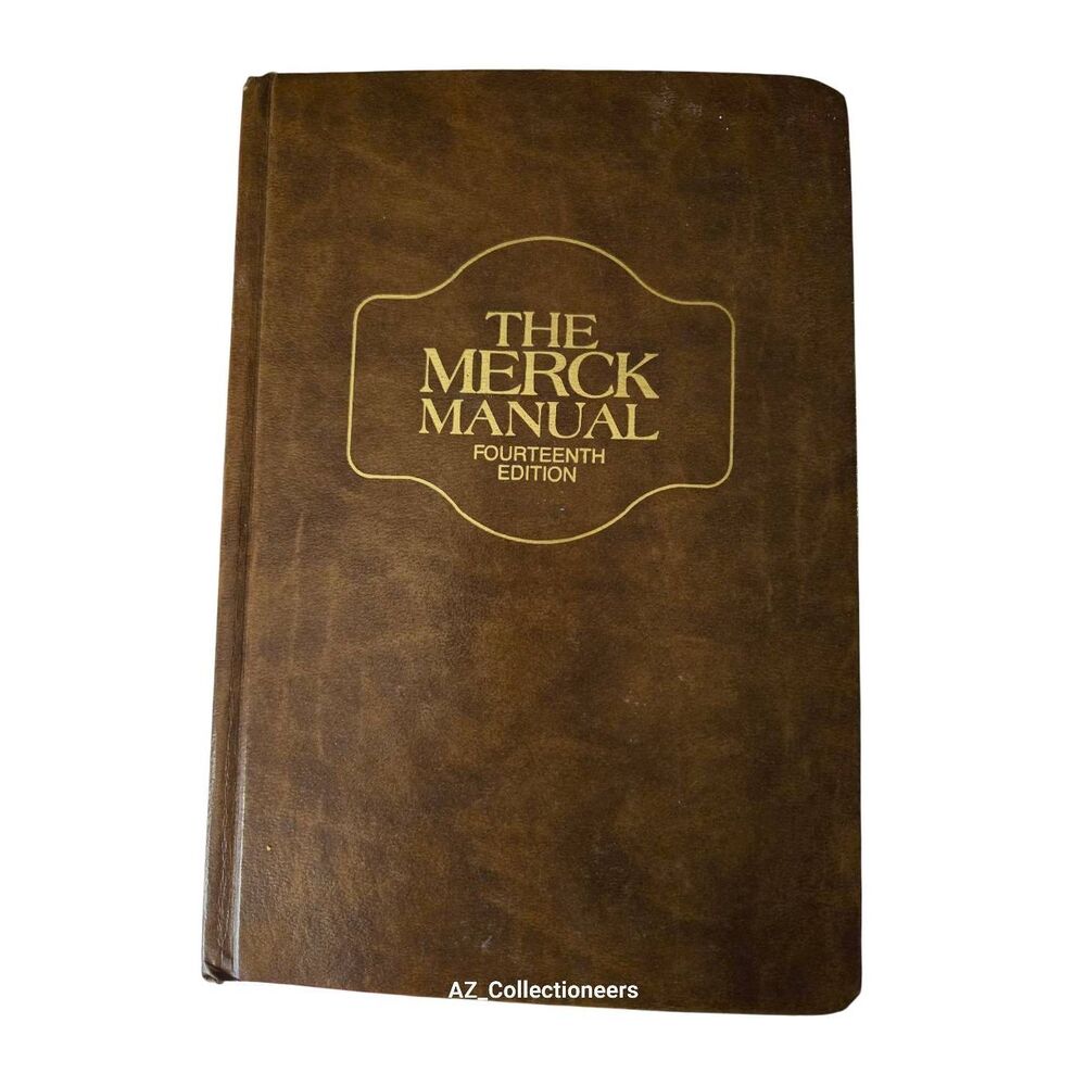 The merck manual fourteenth edition by Robert Berkow - msd books